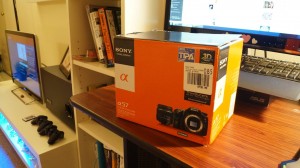 Sony Alpha A57K (Kit) Box